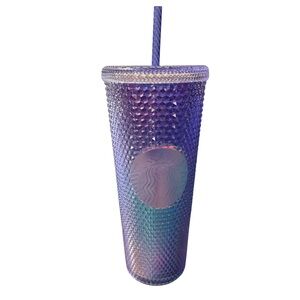 Starbucks Purple and Blue Textured Tumbler